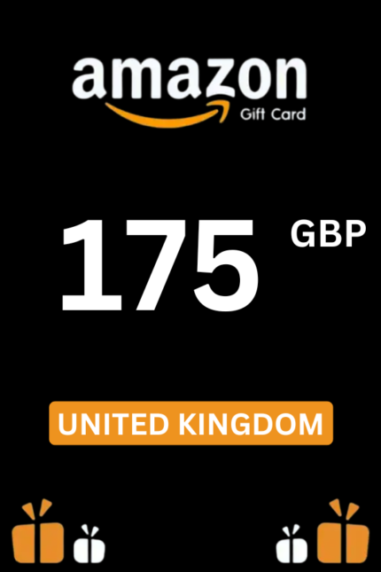 Amazon £175 GBP Gift Card (United Kingdom) - Digital Code