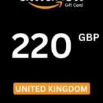 Amazon £220 GBP Gift Card (United Kingdom) - Digital Code