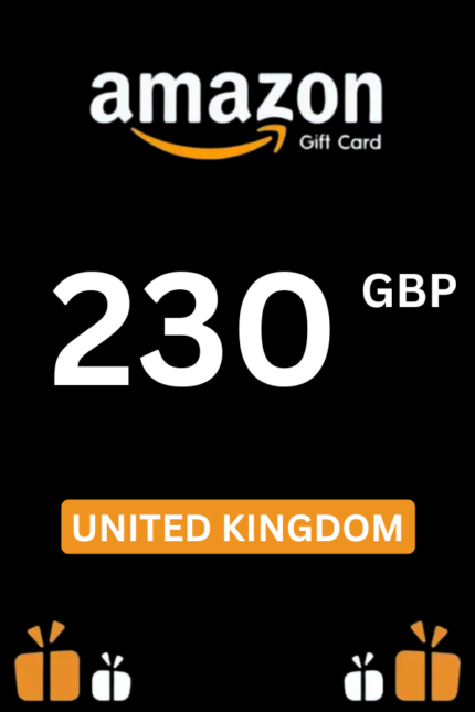 Amazon £230 GBP Gift Card (United Kingdom) - Digital Code