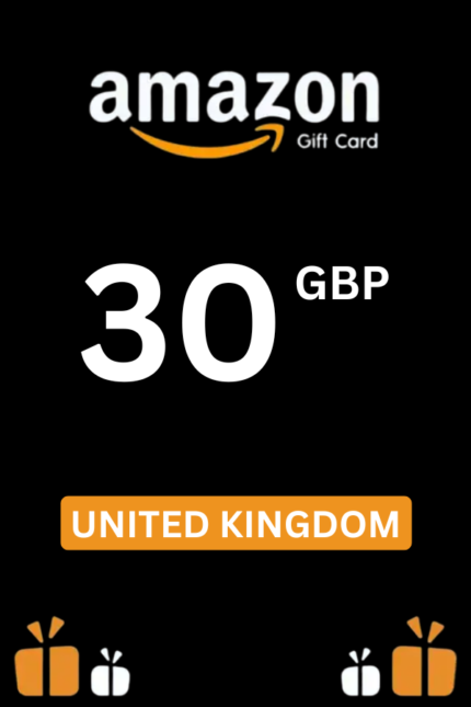 Amazon £30 GBP Gift Card (United Kingdom) - Digital Code