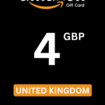 Amazon £4 GBP Gift Card (United Kingdom) - Digital Code