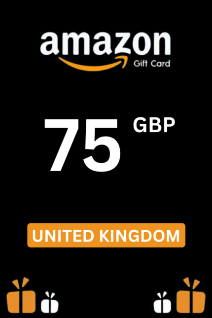 Amazon £75 GBP Gift Card (United Kingdom) - Digital Code