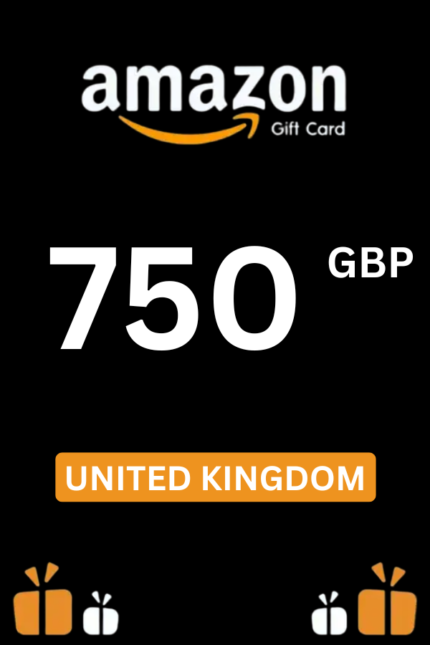 Amazon £750 GBP Gift Card (United Kingdom) - Digital Code