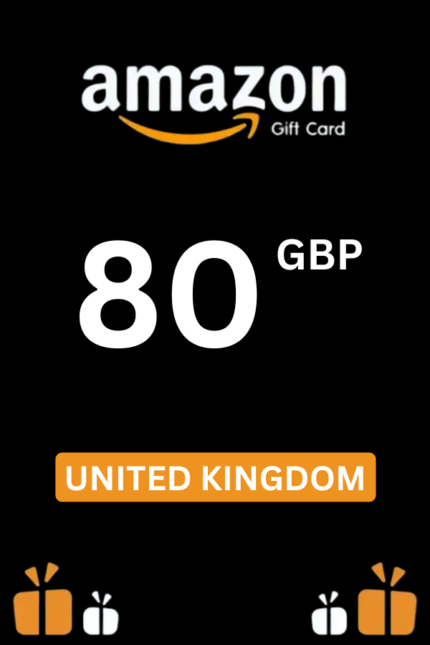 Amazon £80 GBP Gift Card (United Kingdom) - Digital Code