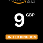 Amazon £9 GBP Gift Card (United Kingdom) - Digital Code
