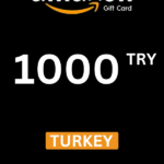 Amazon ₺1000 TRY Gift Card (Turkey) - Digital Code