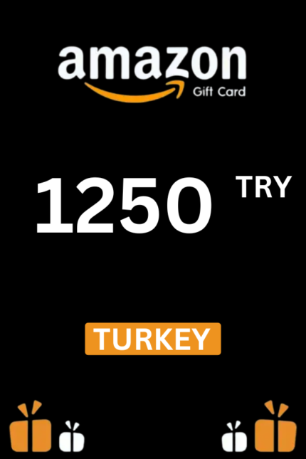 Amazon ₺1250 TRY Gift Card (Turkey) - Digital Code