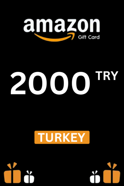 Amazon ₺2000 TRY Gift Card (Turkey) - Digital Code