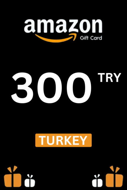 Amazon ₺300 TRY Gift Card (Turkey) - Digital Code
