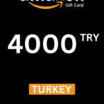 Amazon ₺4000 TRY Gift Card (Turkey) - Digital Code