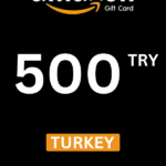 Amazon ₺500 TRY Gift Card (Turkey) - Digital Code