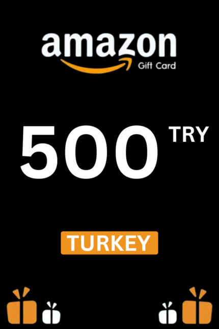 Amazon ₺500 TRY Gift Card (Turkey) - Digital Code