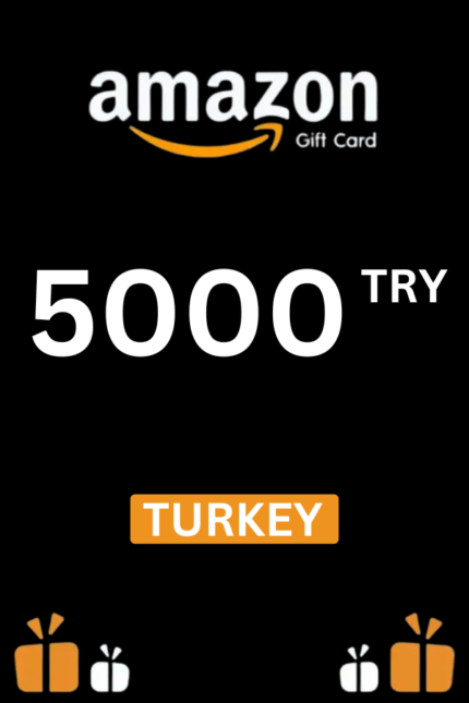 Amazon ₺5000 TRY Gift Card (Turkey) - Digital Code