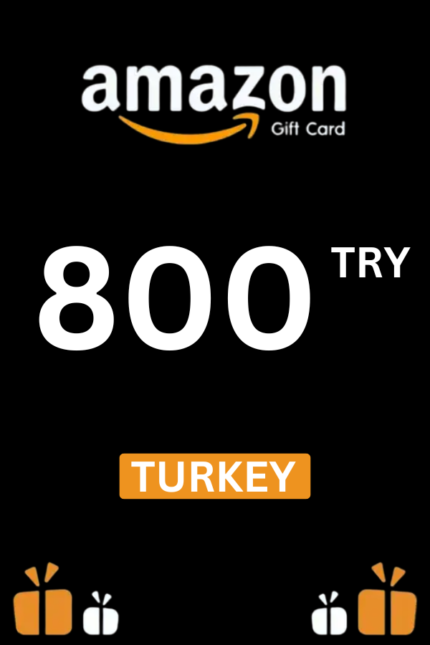 Amazon ₺800 TRY Gift Card (Turkey) - Digital Code