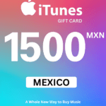 Apple iTunes $1500 MXN Gift Card (Mexico) - Digital Code