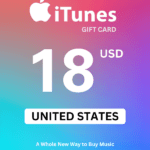 Apple iTunes $18 USD Gift Card (United States) - Digital Code