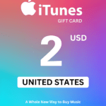 Apple iTunes $2 USD Gift Card (United States) - Digital Code