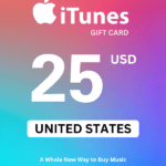 Apple iTunes $25 USD Gift Card (United States) - Digital Code