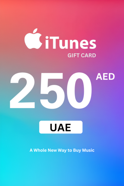 Apple iTunes 250 AED Gift Card (UAE) - Digital Code