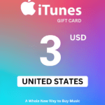 Apple iTunes $3 USD Gift Card (United States) - Digital Code