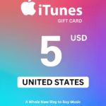 Apple iTunes $5 USD Gift Card (United States) - Digital Code