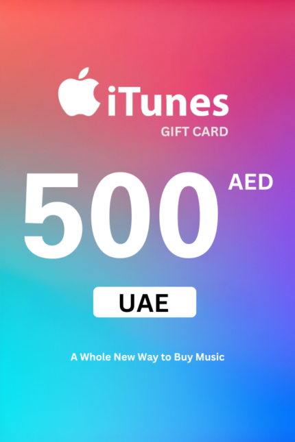 Apple iTunes 500 AED Gift Card (UAE) - Digital Code
