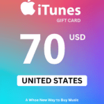 Apple iTunes $70 USD Gift Card (United States) - Digital Code