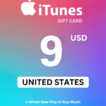 Apple iTunes $9 USD Gift Card (United States) - Digital Code