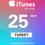Apple iTunes ₺25 TRY Gift Card (Turkey) - Digital Code