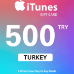 Apple iTunes ₺500 TRY Gift Card (Turkey) - Digital Code