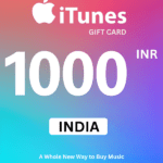 Apple iTunes 1000 INR Gift Card (India) - Digital Code