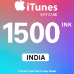 Apple iTunes 1500 INR Gift Card (India) - Digital Code