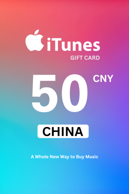 Apple iTunes 50 CNY Gift Card (China) - Digital Code