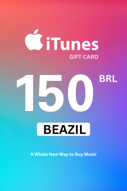 Apple iTunes 150 BRL Gift Card (Brazil) - Digital Code