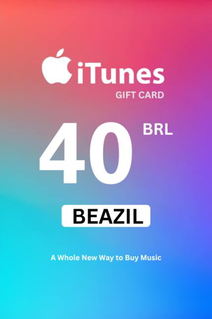 Apple iTunes 40 BRL Gift Card (Brazil) - Digital Code