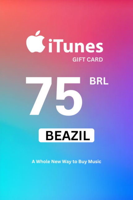 Apple iTunes 75 BRL Gift Card (Brazil) - Digital Code
