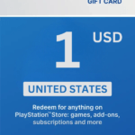 PlayStation Store $1 USD Gift Card  (United States) - Digital Code