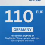 PlayStation Store 110 EUR Gift Card (Germany) - Digital Code