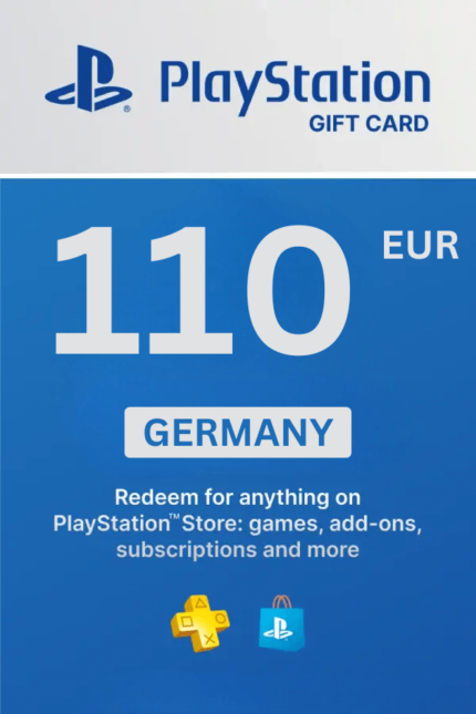 PlayStation Store 110 EUR Gift Card (Germany) - Digital Code