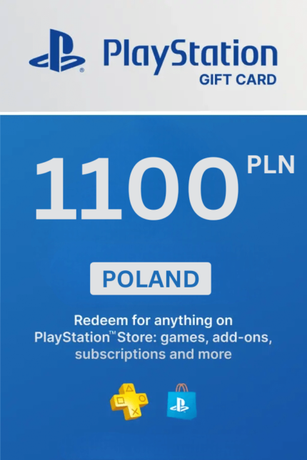 PlayStation Store 1100 PLN Gift Card (Poland) - Digital Code