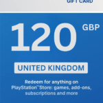 PlayStation Store £120 GBP Gift Card (United Kingdom) - Digital Code