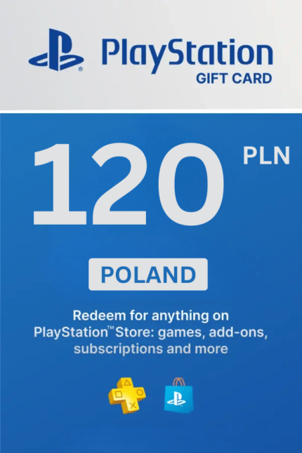 PlayStation Store 120 PLN Gift Card (Poland) - Digital Code