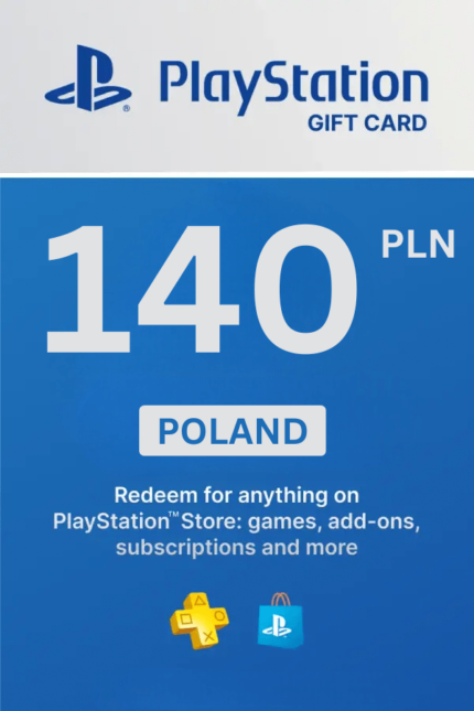 PlayStation Store 140 PLN Gift Card (Poland) - Digital Code