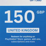 PlayStation Store £150 GBP Gift Card (United Kingdom) - Digital Code