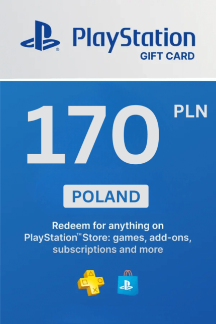 PlayStation Store 170 PLN Gift Card (Poland) - Digital Code