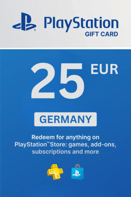 PlayStation Store 25 EUR Gift Card (Germany) - Digital Code