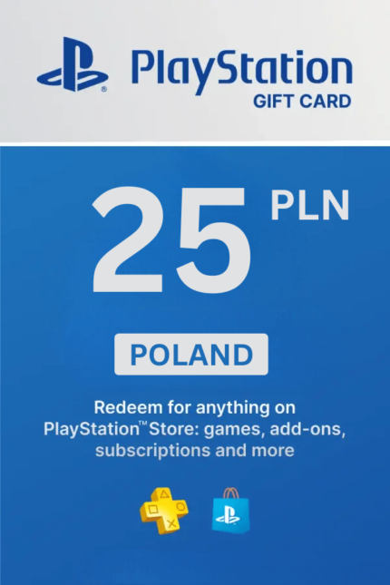 PlayStation Store 25 PLN Gift Card (Poland) - Digital Code