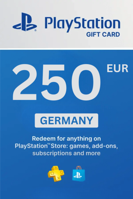PlayStation Store 250 EUR Gift Card (Germany) - Digital Code