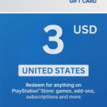 PlayStation Store $3 USD Gift Card  (United States) - Digital Code