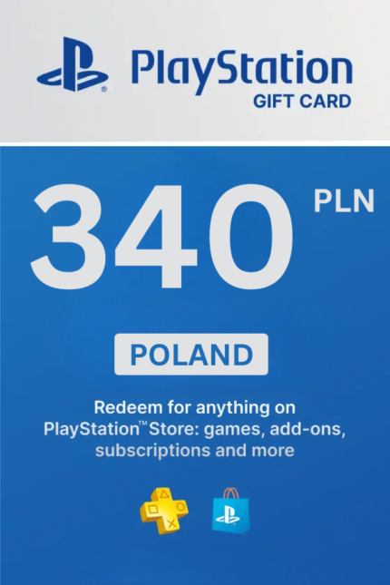 PlayStation Store 340 PLN Gift Card (Poland) - Digital Code